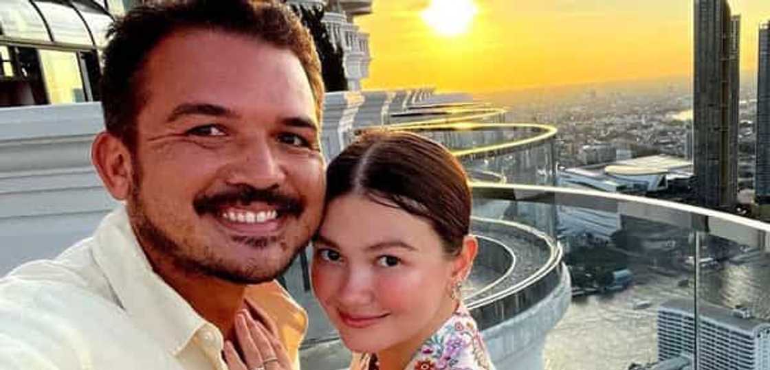 Video ng pakikipag-usap nina Angelica Panganiban, Gregg Homan kay baby Amila, kinaaliwan