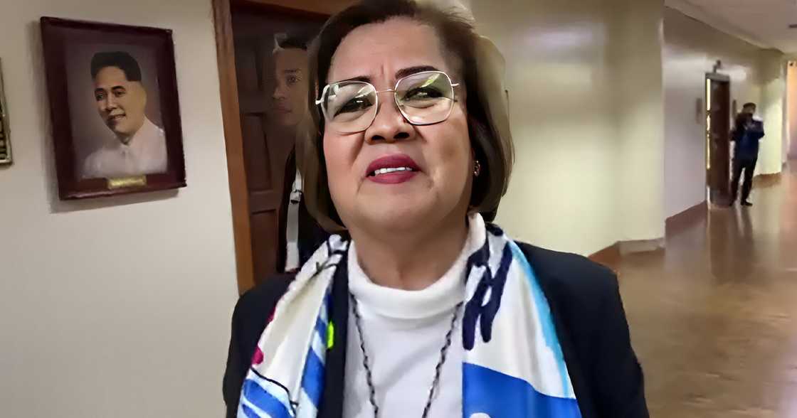 Former Sen. Leila De Lima, nag-react sa muling paghaharap nila ni FPRRD sa senate hearing Former Sen. Leila De Lima, nag-react sa muling paghaharap nila ni FPRRD sa senate hearing