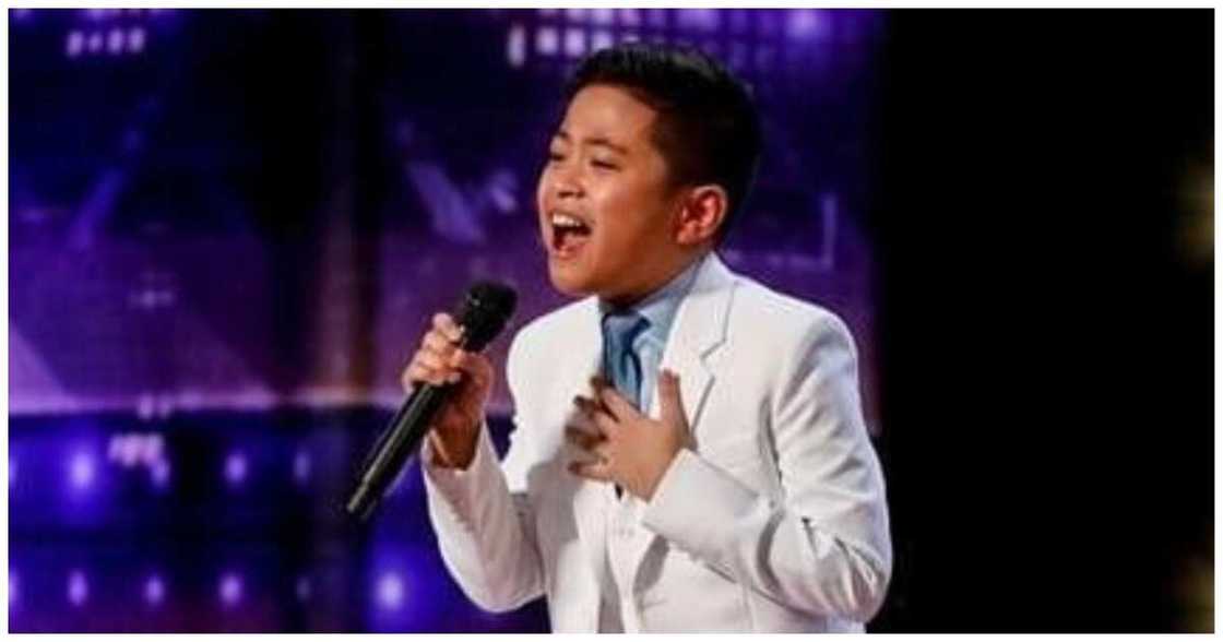 10-anyos na Pinoy na pasok sa America's Got Talent 2021, pinuri ni Celine Dion