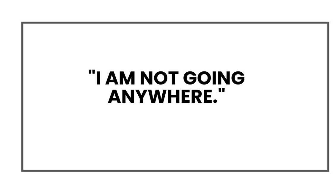 I am not g