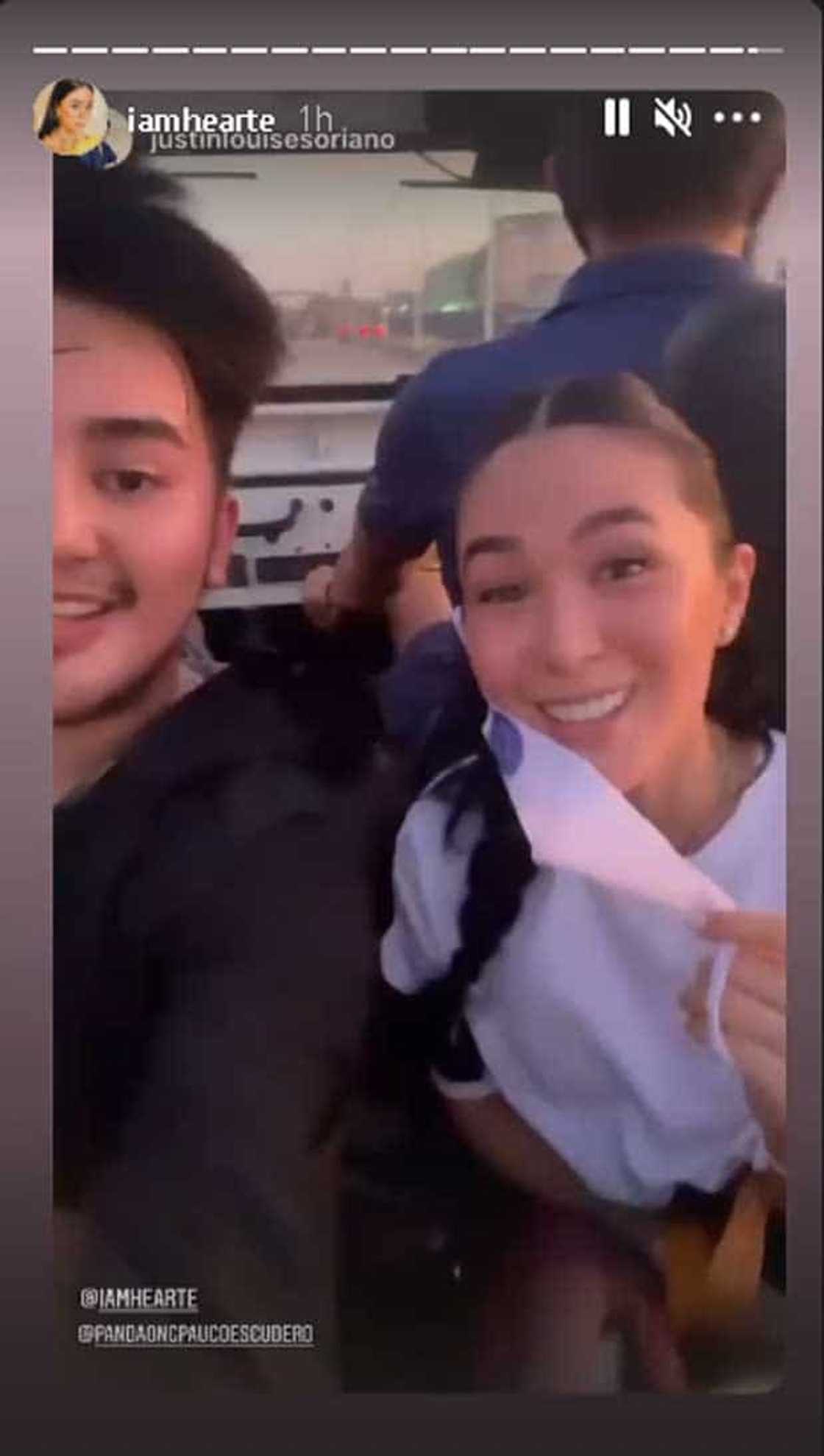 Video of Gov. Chiz Escudero "picking up" Heart Evangelista after her exercise sends kilig-vibes Video of Gov. Chiz Escudero "picking up" Heart Evangelista after her exercise sends kilig-vibes