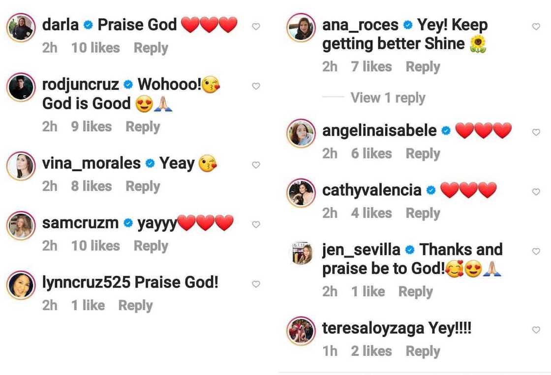 Sunshine Cruz recovers from COVID-19; celebrities express joy for her Sunshine Cruz recovers from COVID-19; celebrities express joy for her