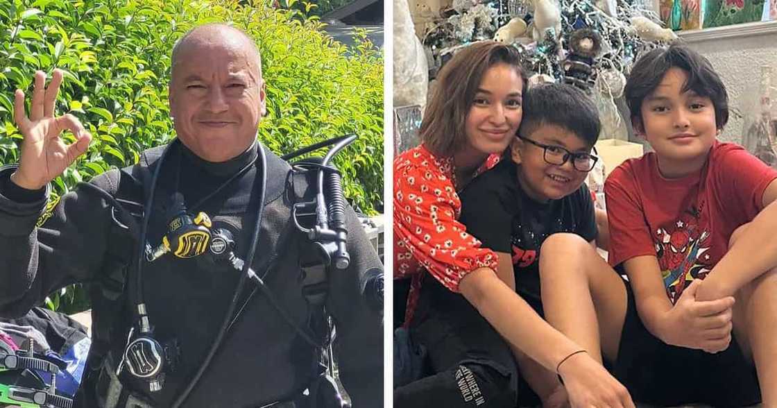 Ama ni Sarah Lahbati, kinongratulate si Zion sa na-achieve na level sa diving