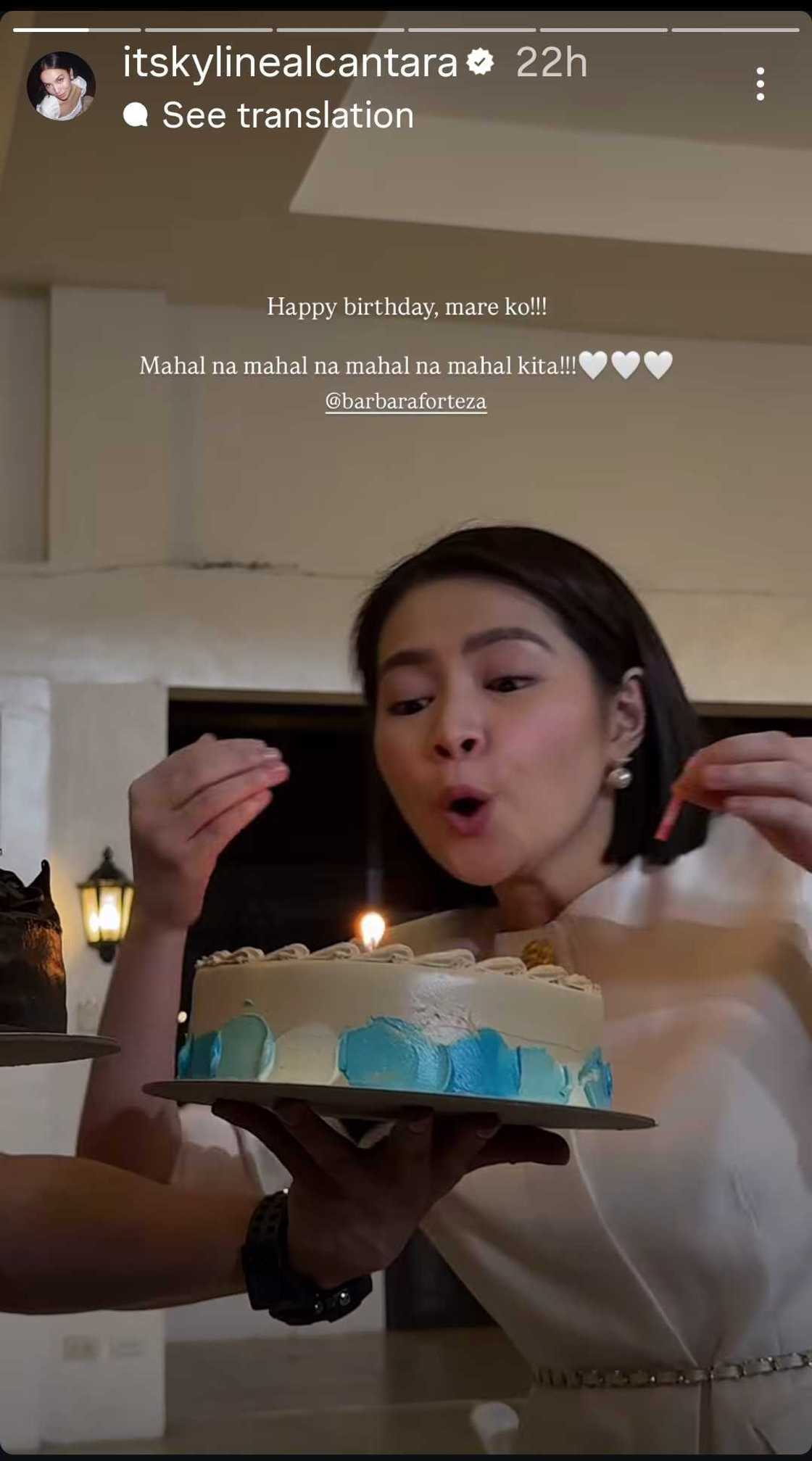 Kyline Alcantara celebrates Barbie Forteza's birthday with a touching tribute Kyline Alcantara celebrates Barbie Forteza's birthday with a touching tribute