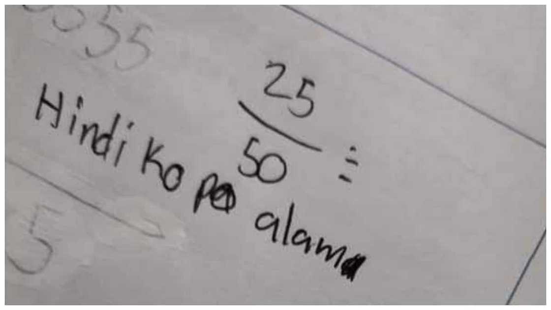 Estudyanteng umaming di alam ang isasagot sa exam, umantig sa puso ng netizens Estudyanteng umaming di alam ang isasagot sa exam, umantig sa puso ng netizens