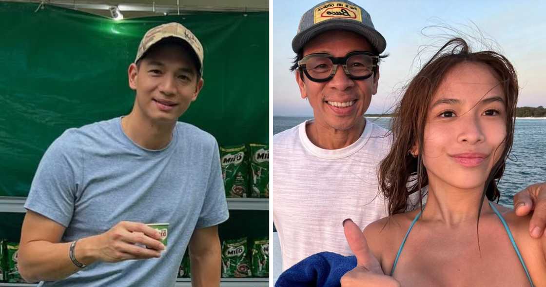 Chris Tiu shares sympathy and support for grieving Atienza family; Kuya Kim reacts (Photos: @chris_tiu17, @kuyakim_atienza)