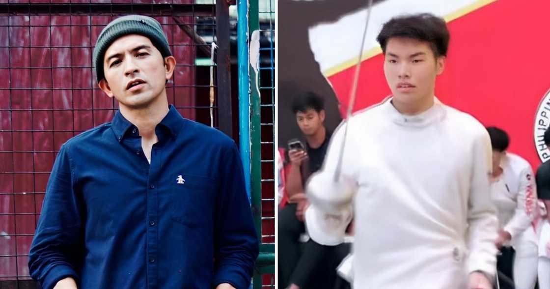 Dennis Trillo, ibinida ang husay ng anak na si Calix sa fencing Dennis Trillo, ibinida ang husay ng anak na si Calix sa fencing