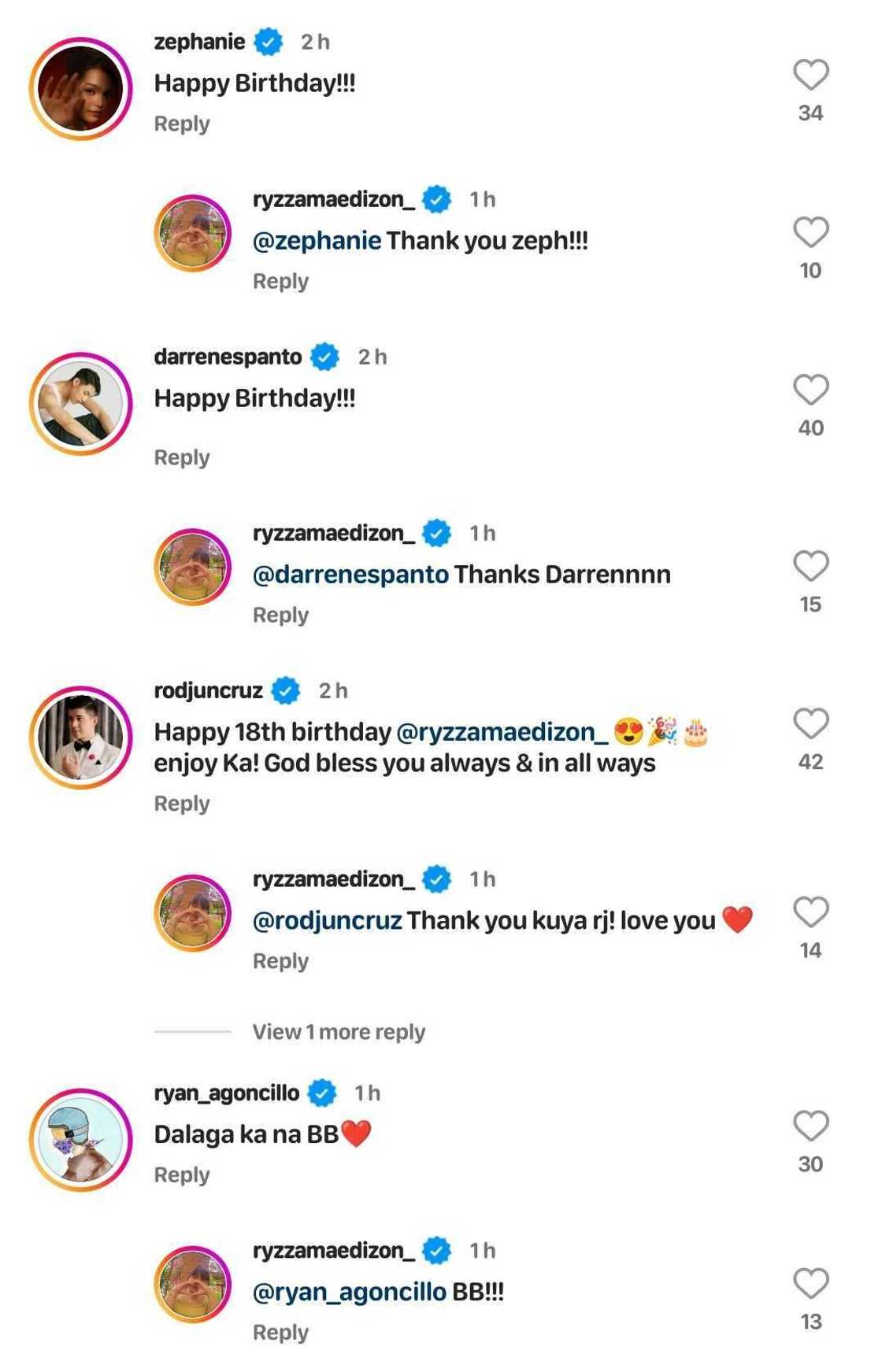 Ryzza Mae Dizon marks 18th birthday; Betong Sumaya, other celebrities greet the TV host Ryzza Mae Dizon marks 18th birthday; Betong Sumaya, other celebrities greet the TV host