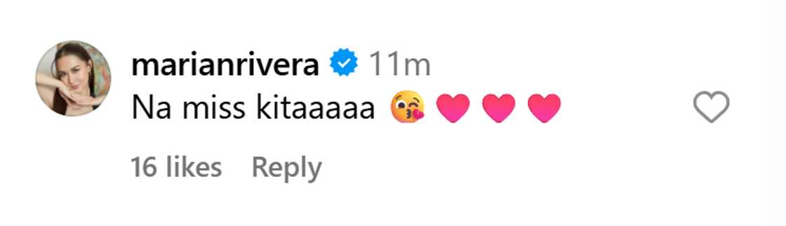 KC Concepcion dedicates sweet post to Marian Rivera; Marian reacts KC Concepcion dedicates sweet post to Marian Rivera; Marian reacts