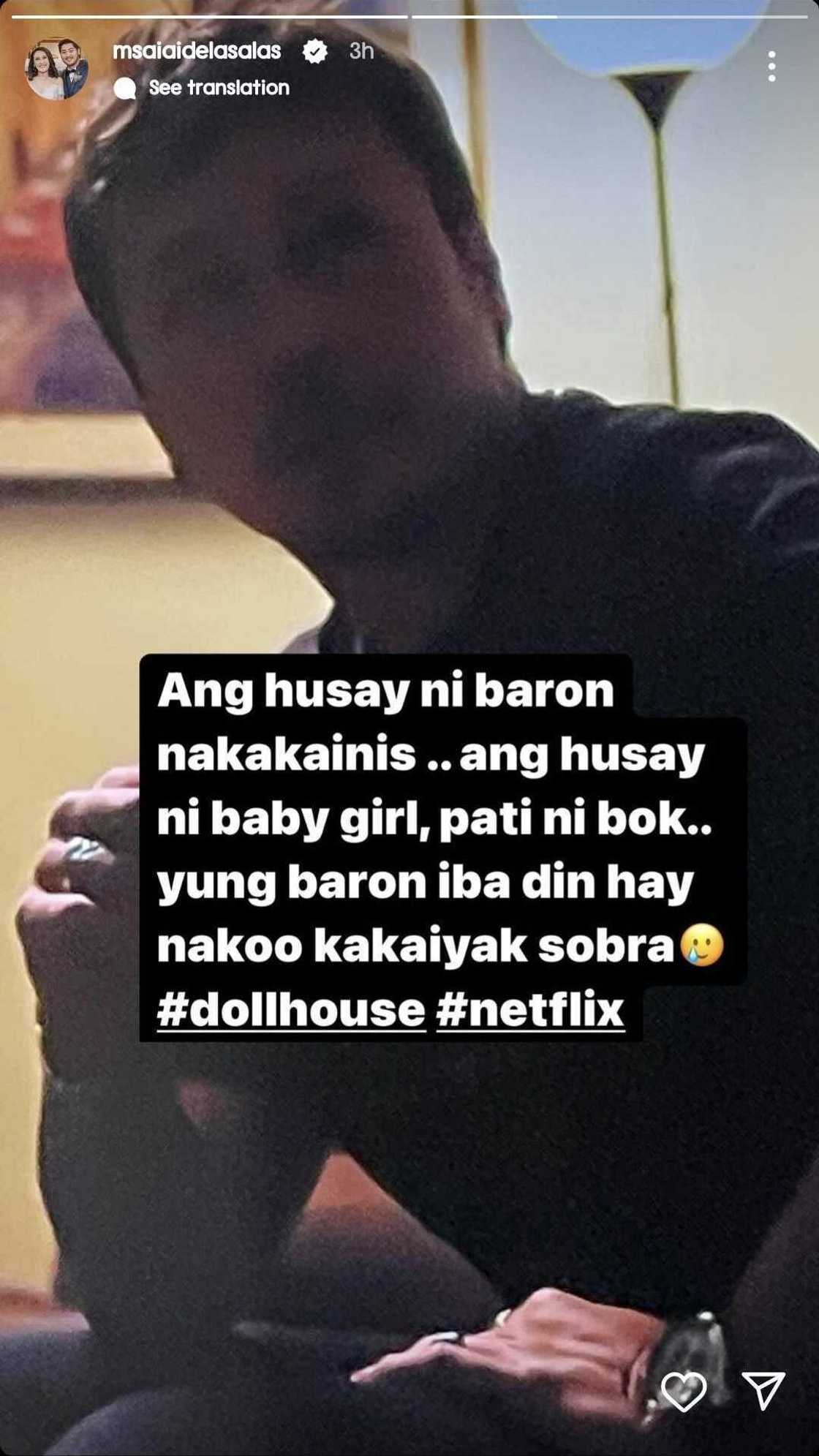 Ai-Ai Delas Alas sa pelikulang 'Doll House': "Ang husay ni Baron, nakakainis" Ai-Ai Delas Alas sa pelikulang 'Doll House': "Ang husay ni Baron, nakakainis"