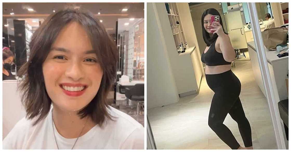 Pauleen Luna proudly shows off her baby bump in a mirror selfie Pauleen Luna proudly shows off her baby bump in a mirror selfie