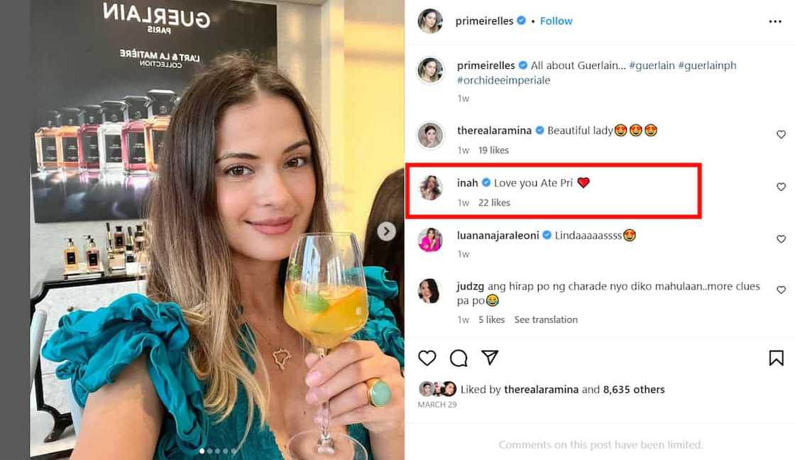 Inah Estrada, nagpahayag ng suporta sa stepmom na si Priscilla Meirelles Inah Estrada, nagpahayag ng suporta sa stepmom na si Priscilla Meirelles