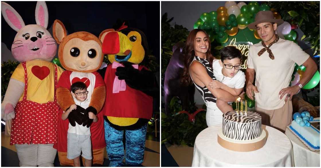 Max Collins, may pasilip sa safari-themed birthday celebration ni Skye Anakin Max Collins, may pasilip sa safari-themed birthday celebration ni Skye Anakin