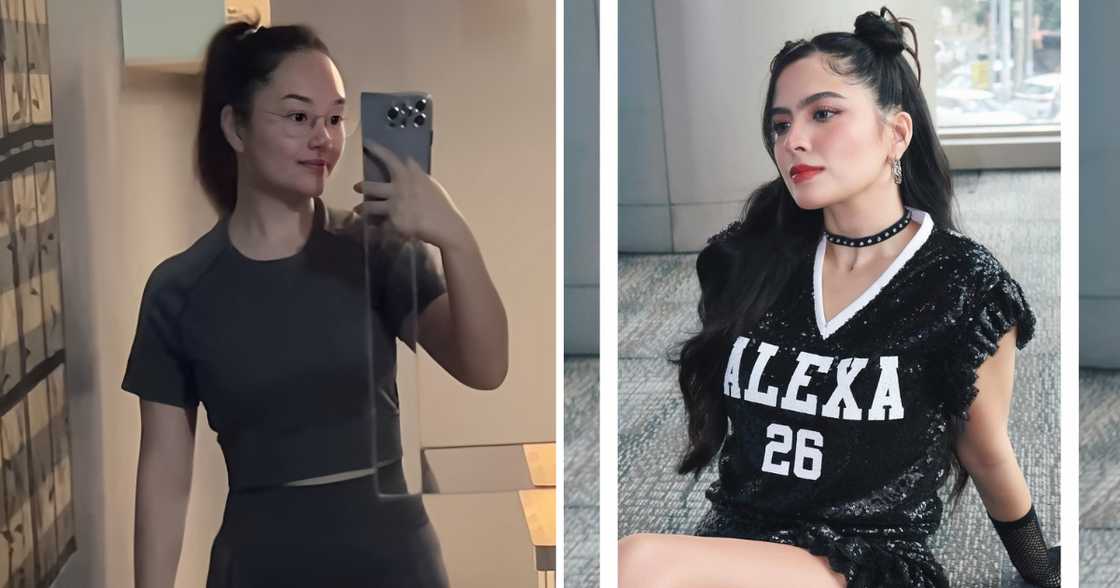 Alexa Ilacad, nag-react sa pagpayat ni Mika Dela Cruz (@mikadlacruz, @alexailacad) Alexa Ilacad, nag-react sa pagpayat ni Mika Dela Cruz (@mikadlacruz, @alexailacad)