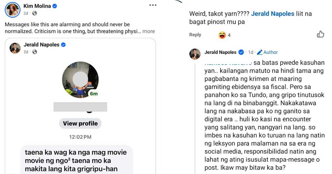Kim Molina and Jerald Kim Molina and Jerald