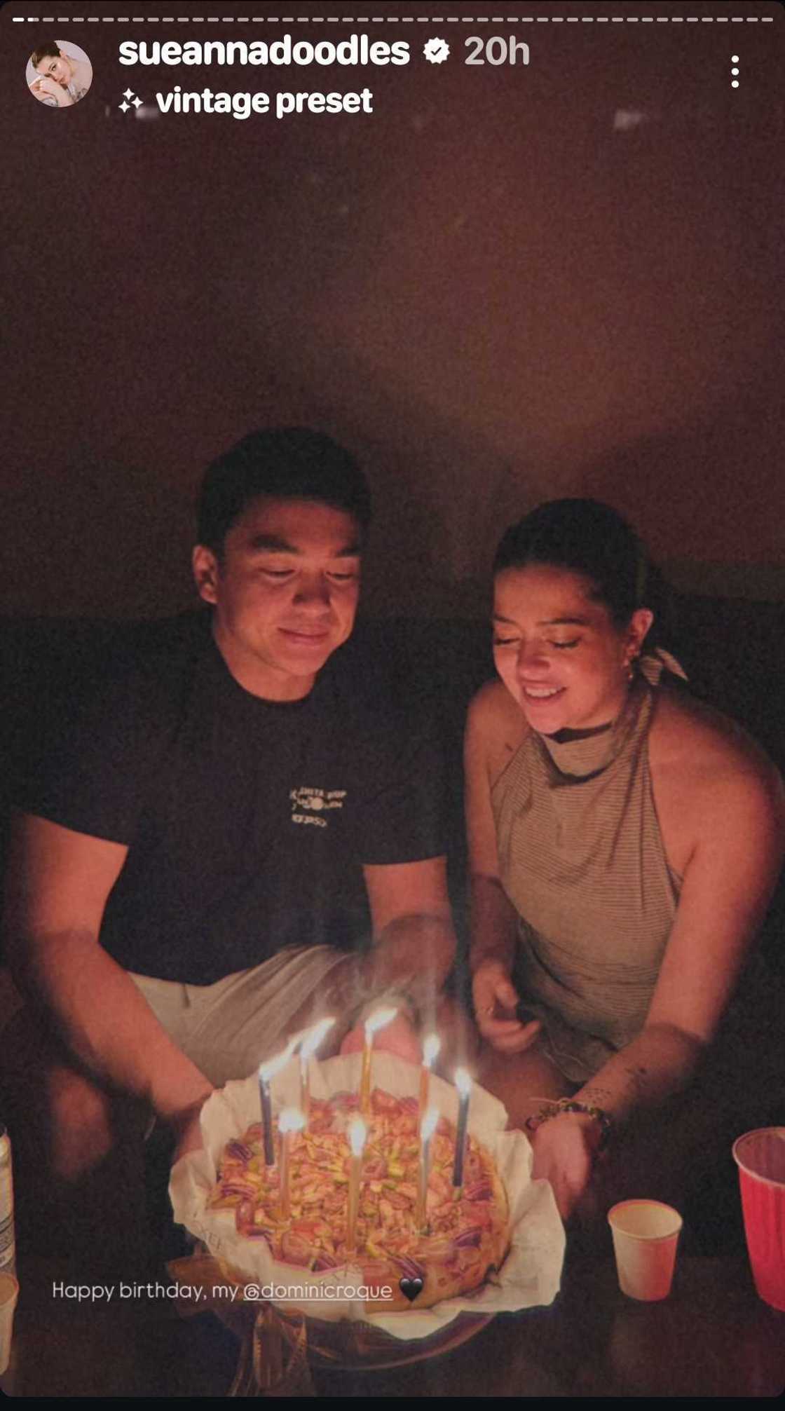 Dominic Roque, Sue Ramirez mark shared birthday with cozy celebration Dominic Roque, Sue Ramirez mark shared birthday with cozy celebration
