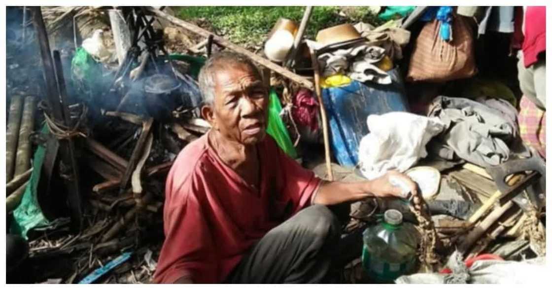 98-anyos na lolo na mala-pugad ng ibon ang tirahan, napatayuan ng maayos na bahay 98-anyos na lolo na mala-pugad ng ibon ang tirahan, napatayuan ng maayos na bahay