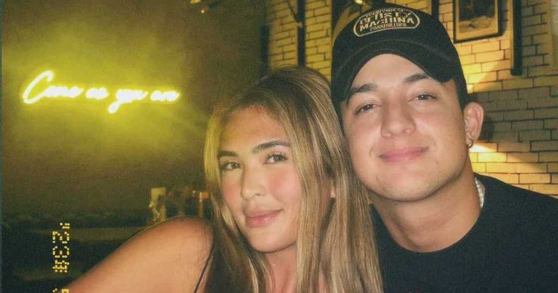 Daniel Miranda congratulates Sofia Andres on her new stunning car