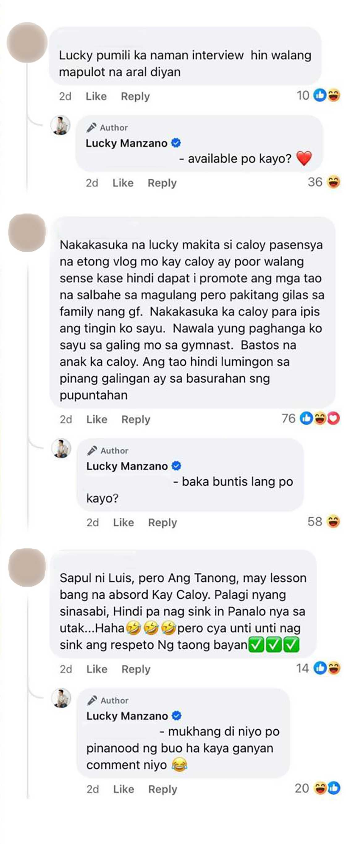 Luis Manzano, niresbakan bashers ng episode ng show niya kung saan guest si Carlos Yulo