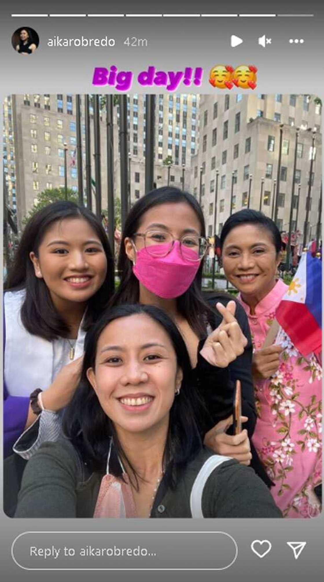 "Big day" ni Jillian Robredo, dumating na; VP Leni, Tricia at Aika, sobrang proud "Big day" ni Jillian Robredo, dumating na; VP Leni, Tricia at Aika, sobrang proud