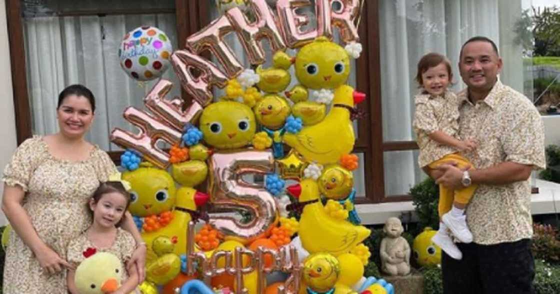 Nadine Samonte throws simple but fun birthday party for her daughter Heather Nadine Samonte throws simple but fun birthday party for her daughter Heather