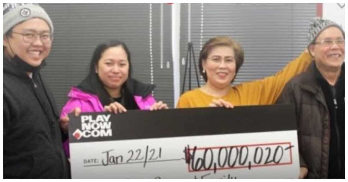 Pinoy family sa Canada, nanalo sa lotto ng katumbas ₱2.2 billion Pinoy family sa Canada, nanalo sa lotto ng katumbas ₱2.2 billion