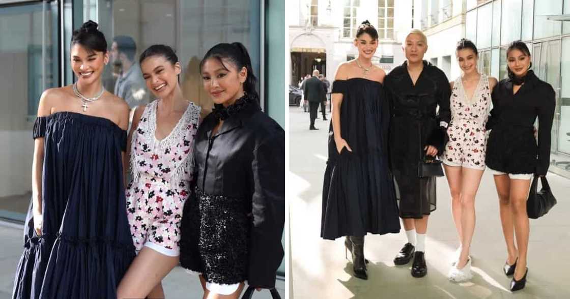 Videos nina Pia Wurtzbach, Anne Curtis at Nadine Lustre sa Paris Fashion Week, viral