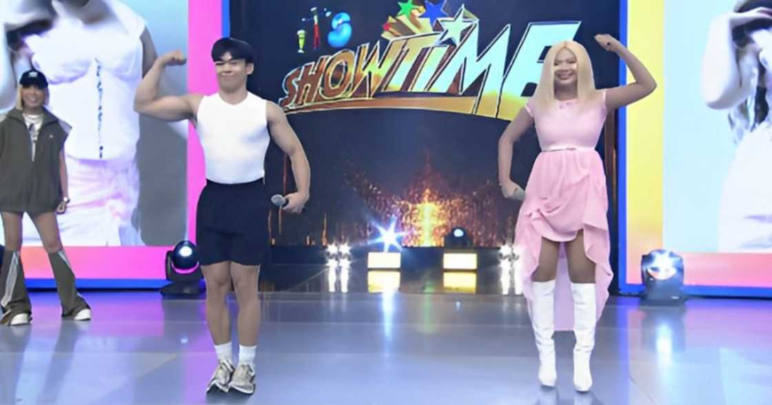 Kalokalike nina Carlos Yulo at Chloe San Jose, nag-collab sa ‘It’s Showtime’