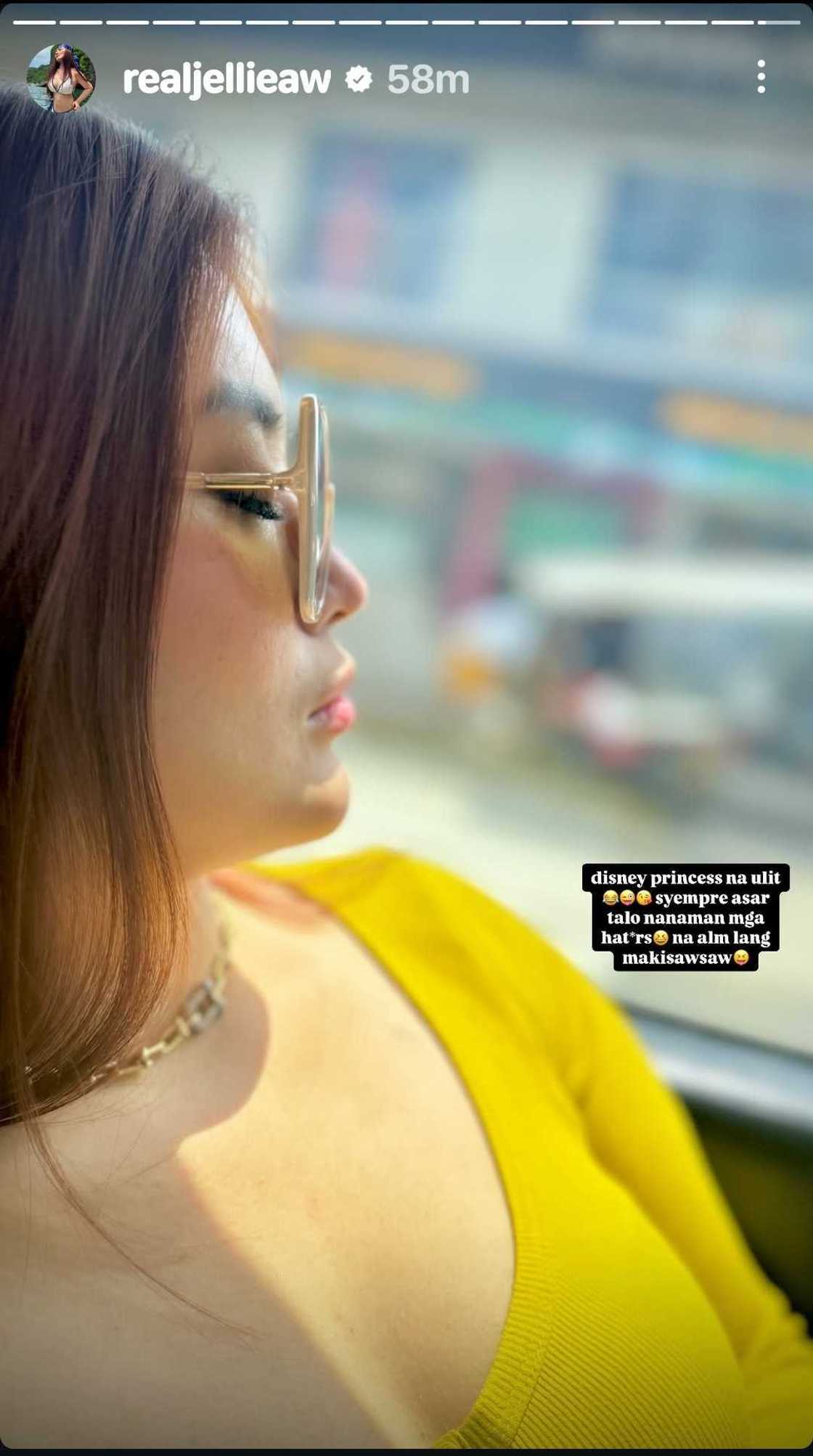 Jellie Aw, balik-trabaho na; may patutsada sa haters Jellie Aw, balik-trabaho na; may patutsada sa haters