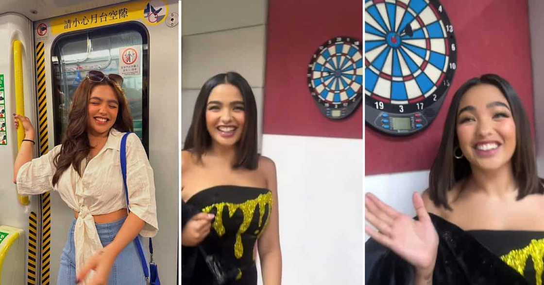 Andrea Brillantes, nag-bullseye sa dartboard; sign daw na magkakatuluyan fave characters sa K-drama