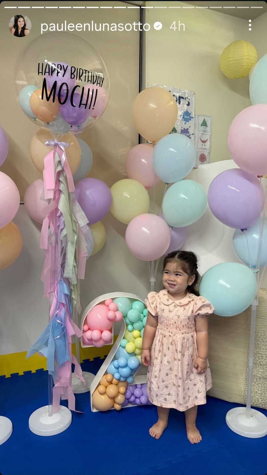 Pauleen Luna gives glimpse of Mochi’s colorful birthday celebration