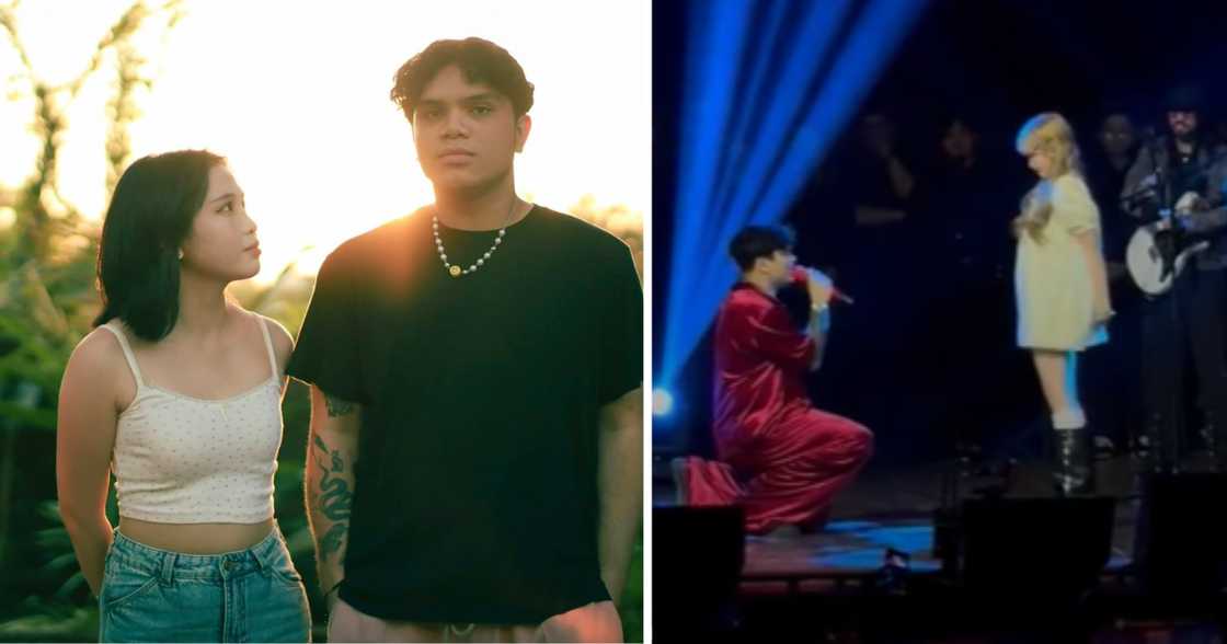 Dionela gets engaged to girlfriend Meizy Joaquin Mendoza during concert