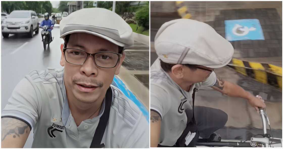 Mark Andrew Yulo, sinagot ang bumatikos sa pagpost niya ng kanyang pagbibisikleta Mark Andrew Yulo, sinagot ang bumatikos sa pagpost niya ng kanyang pagbibisikleta