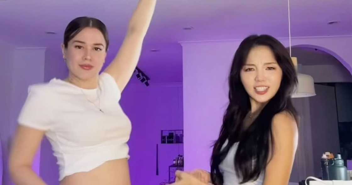 Valeen Montenegro flaunts baby bump in dance video with Dasuri Choi Valeen Montenegro flaunts baby bump in dance video with Dasuri Choi