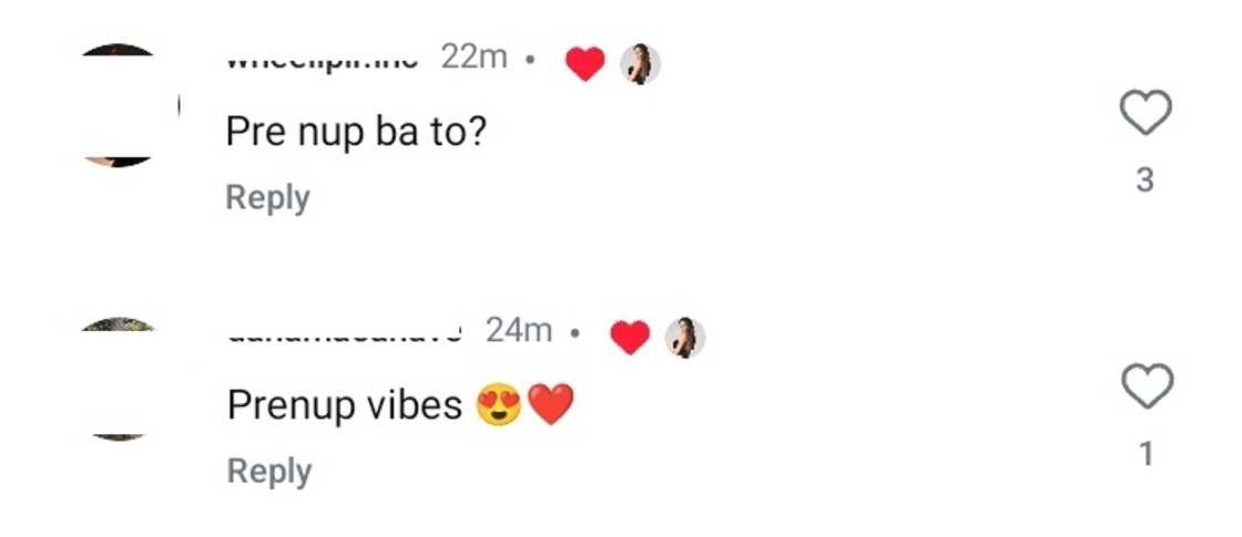 Sofia Andres, ni-like ang komento na nagtatanong kung pre-nup photos na ang post niya Sofia Andres, ni-like ang komento na nagtatanong kung pre-nup photos na ang post niya
