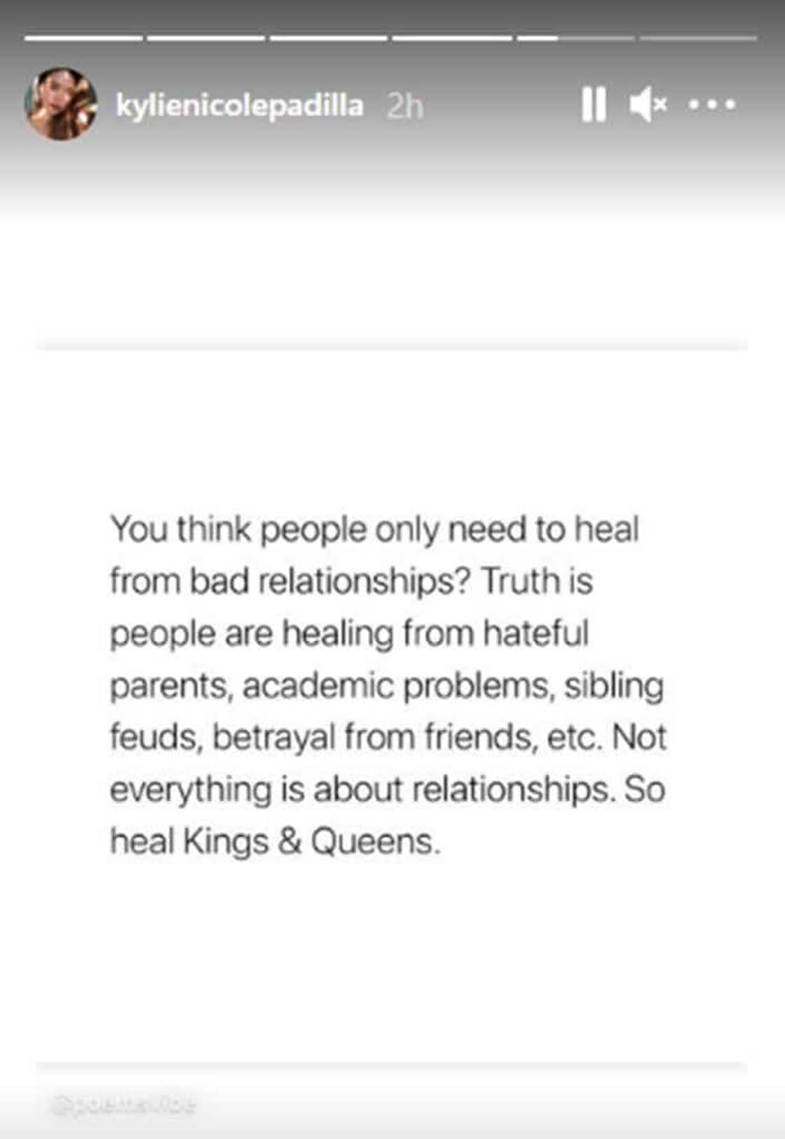 Kylie Padilla makes another post about healing after posting Aljur's photo with sons Kylie Padilla makes another post about healing after posting Aljur's photo with sons