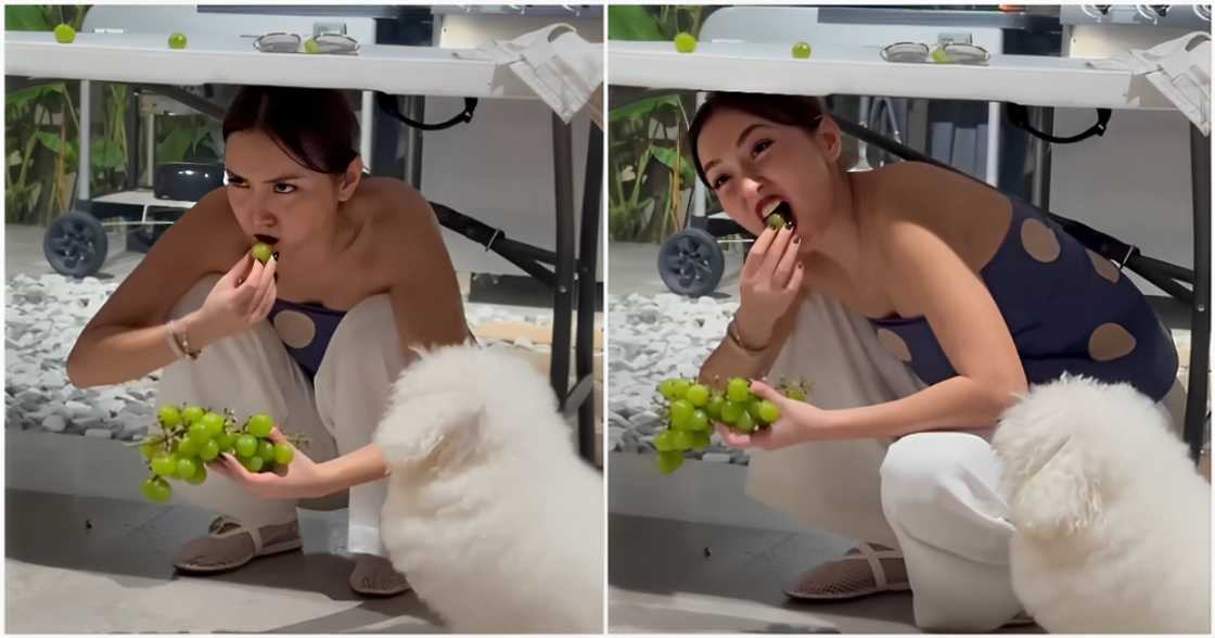 Kathryn Bernardo, sinimulan ang 2025 sa pamamagitan ng '12 grapes under the table' trend