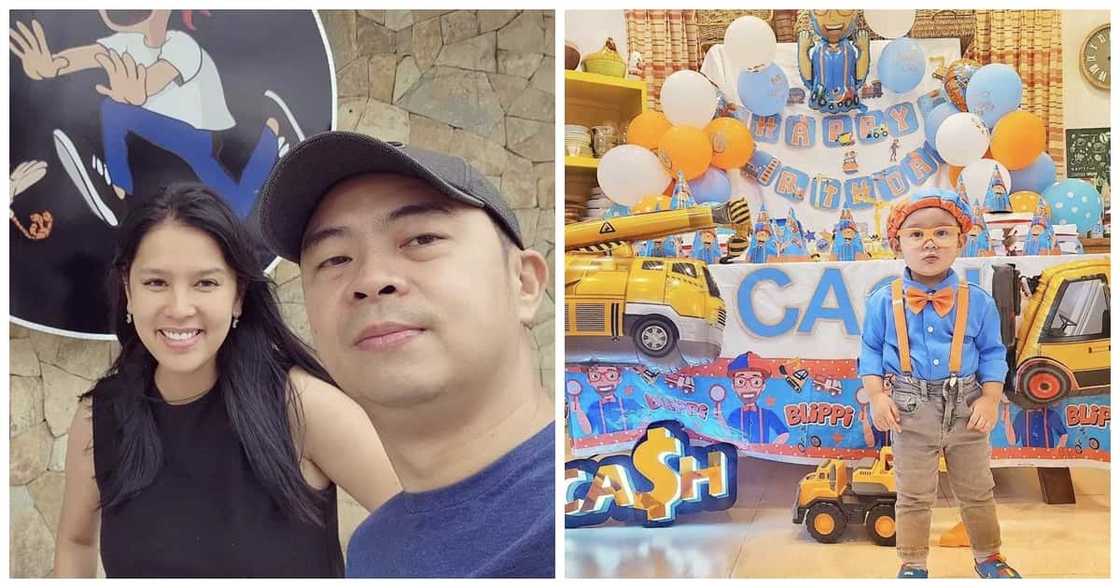 Neri and Chito Miranda pen sweet birthday greetings for Cash