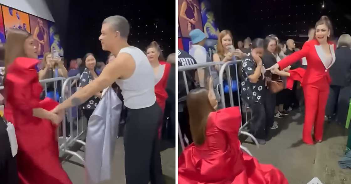 Video ng reaksyon ni Melai Cantiveros nang makita si Jericho Rosales backstage, kinagiliwan Video ng reaksyon ni Melai Cantiveros nang makita si Jericho Rosales backstage, kinagiliwan