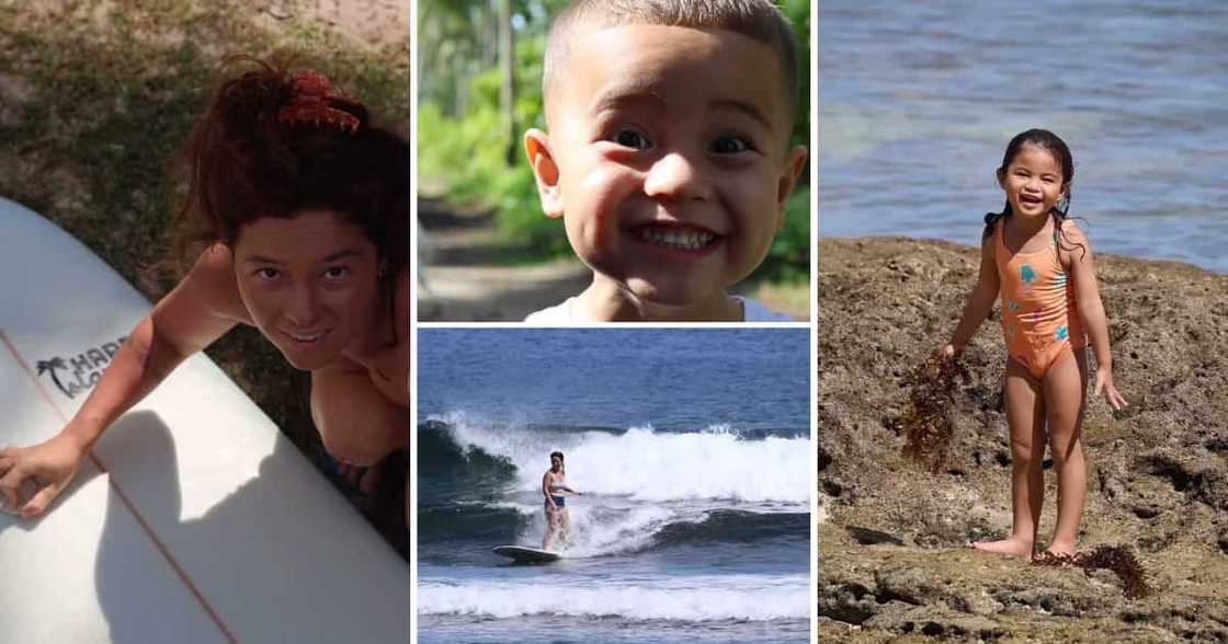 Video of Andi Eigenmann, kids enjoying summer in Siargao warms hearts Video of Andi Eigenmann, kids enjoying summer in Siargao warms hearts