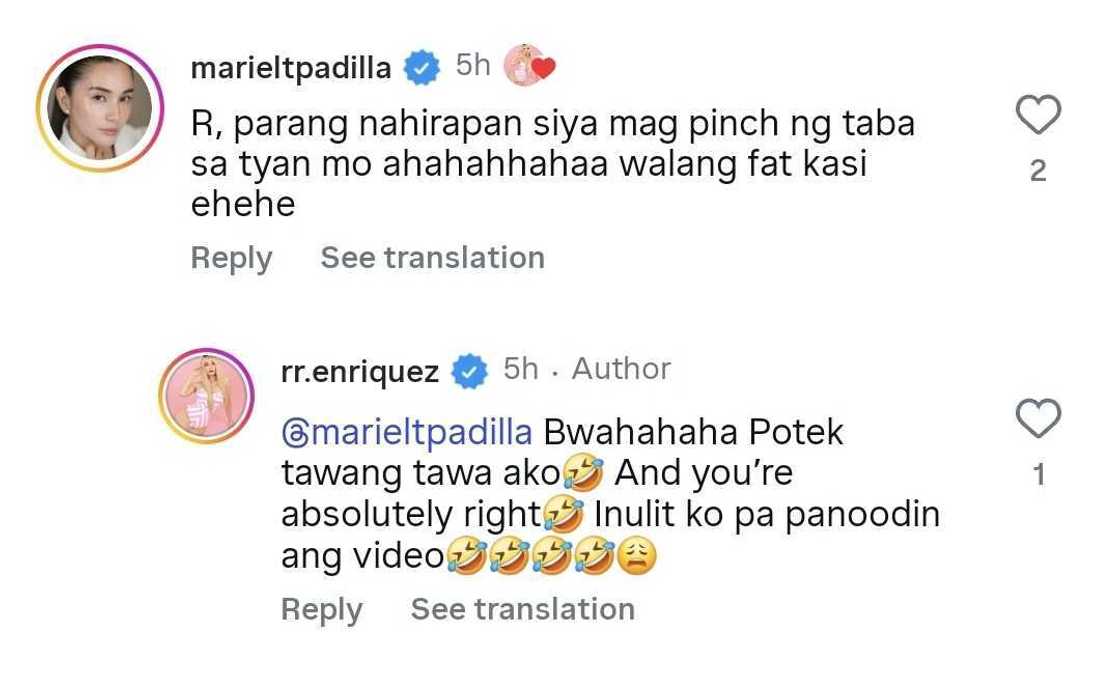 RR Enriquez, hindi kinaya ang napansin ni Mariel Padilla sa video niya
