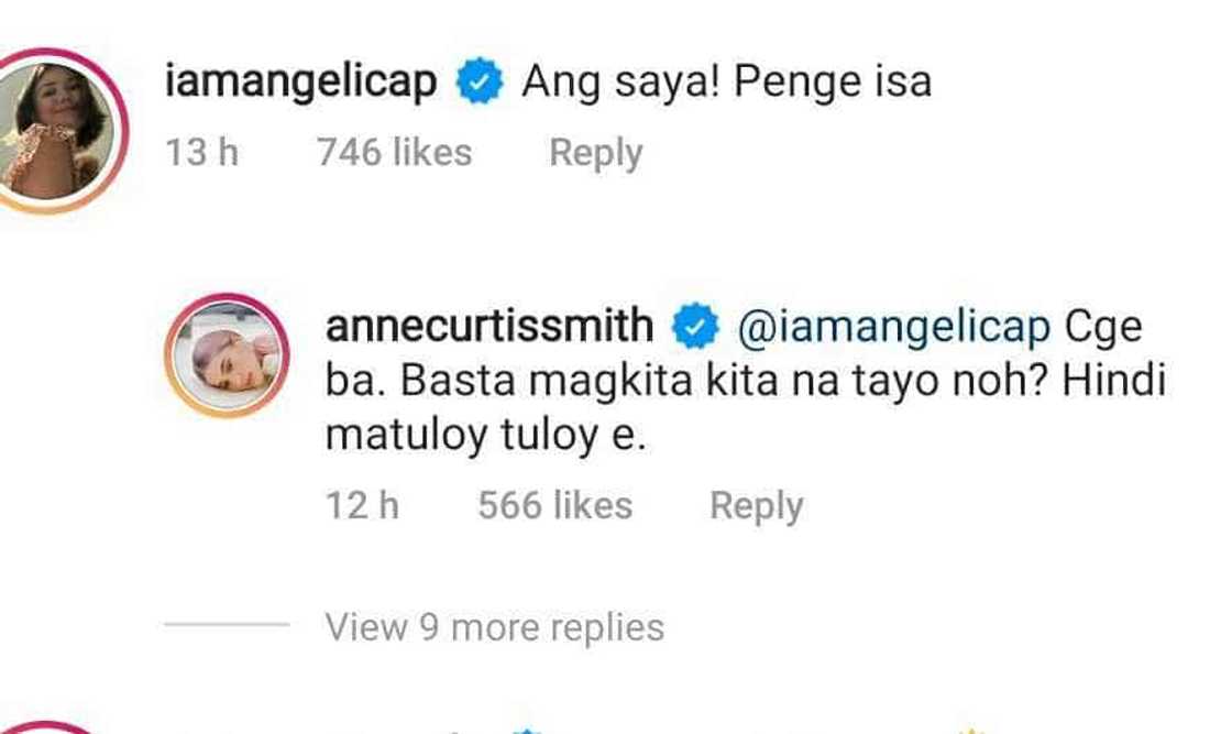 Angelica Panganiban, may nakakaaliw na comment sa post ni Anne Curtis sa kanyang birthday: "Penge isa" Angelica Panganiban, may nakakaaliw na comment sa post ni Anne Curtis sa kanyang birthday: "Penge isa"