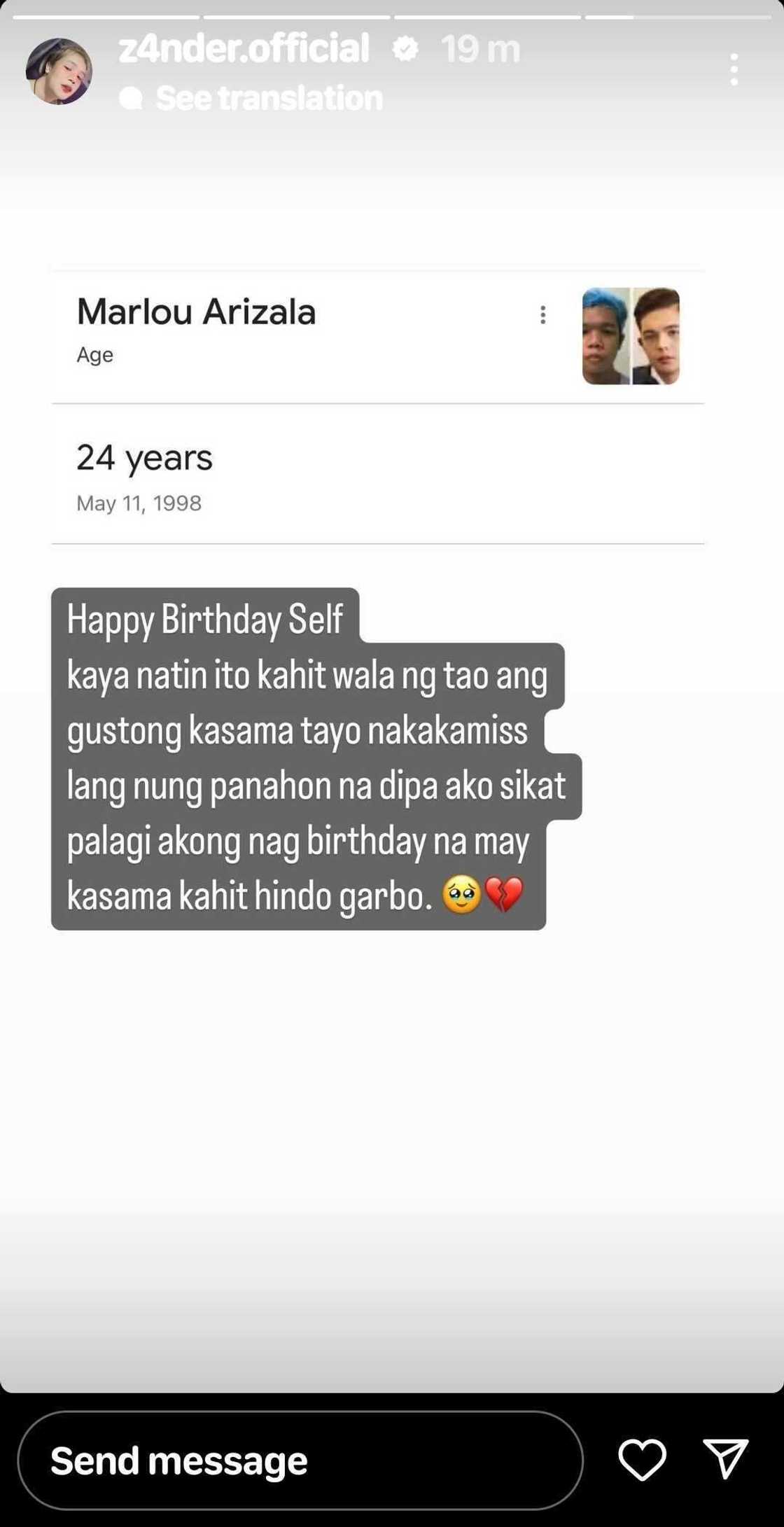 Xander Arizala, birthday wish niya raw na magkapag-ayos sila ni Vice Ganda Xander Arizala, birthday wish niya raw na magkapag-ayos sila ni Vice Ganda