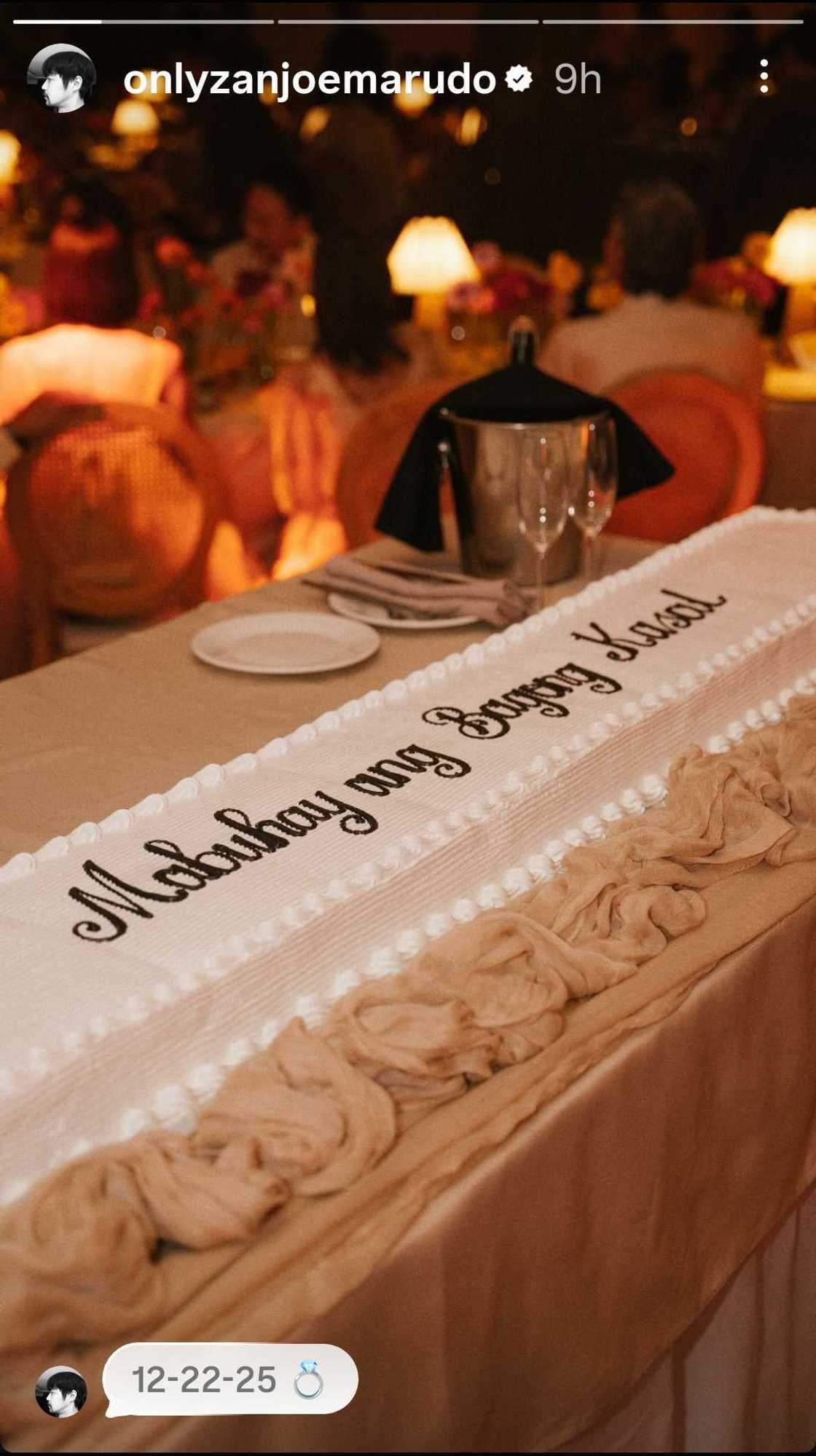 Zanjoe Marudo, may pasilip sa church wedding nila ni Ria Atayde noong Disyembre Zanjoe Marudo, may pasilip sa church wedding nila ni Ria Atayde noong Disyembre