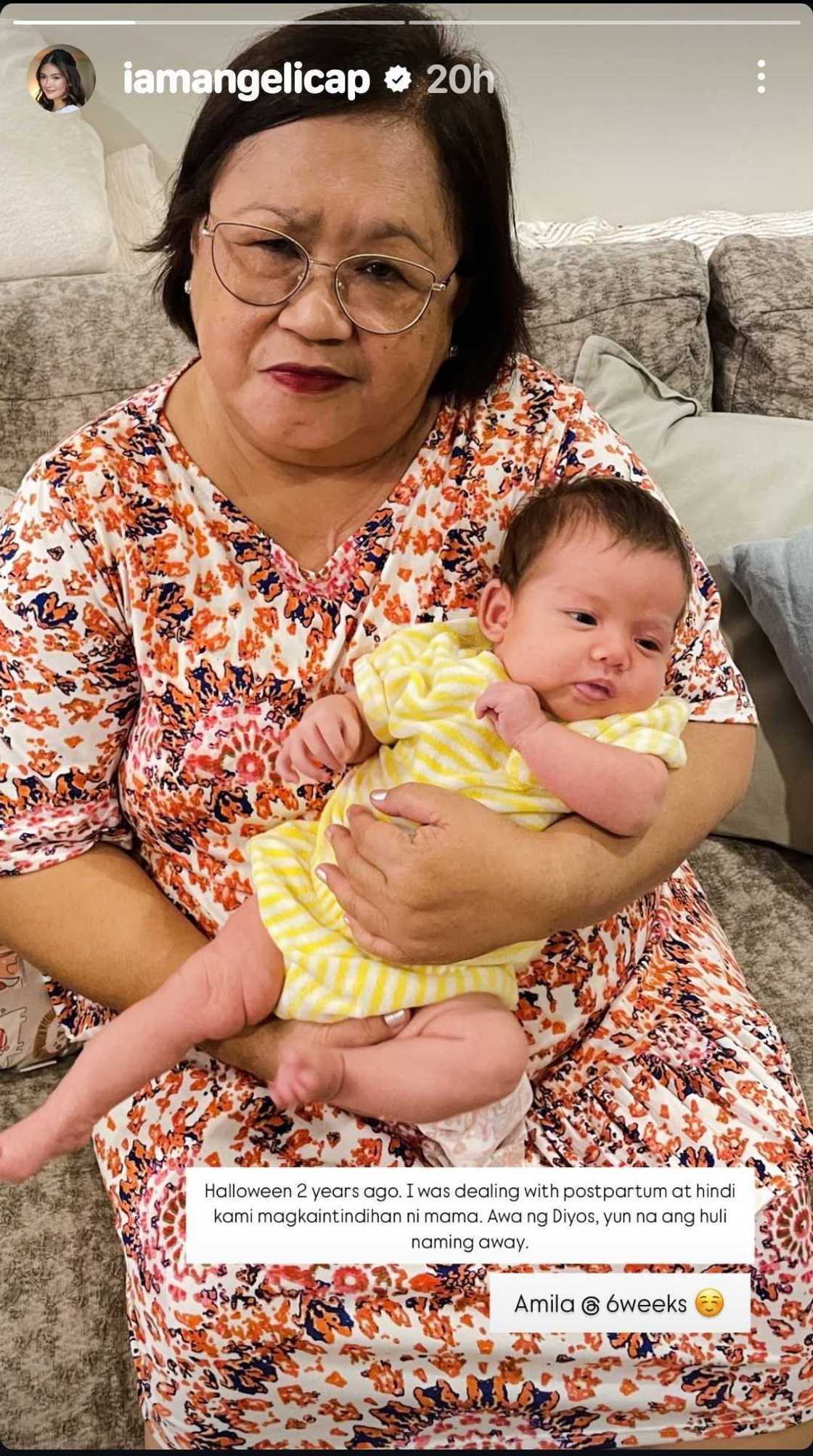 Angelica Panganiban, inalala ang huling away nila ng yumaong ina Angelica Panganiban, inalala ang huling away nila ng yumaong ina