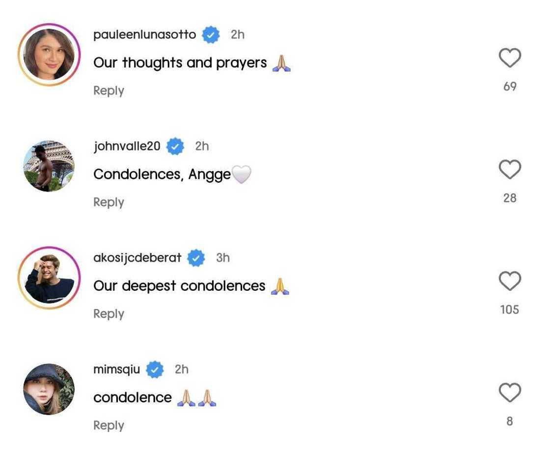 Celebrities, nakiramay sa pagpanaw ng ina ni Angelica Panganiban Celebrities, nakiramay sa pagpanaw ng ina ni Angelica Panganiban