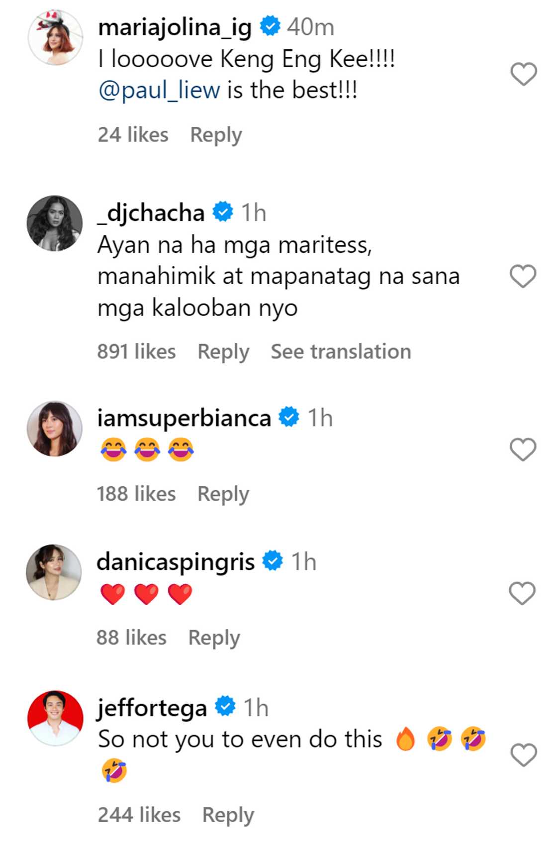 Celebrities, nag-react sa bagong post ni Erwan Heussaff kasama si Anne Curtis