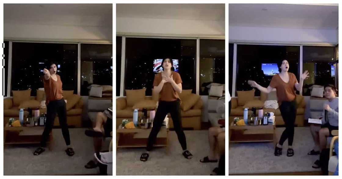 Carla Abellana, todo bigay na sumayaw habang kumakanta sa viral video Carla Abellana, todo bigay na sumayaw habang kumakanta sa viral video