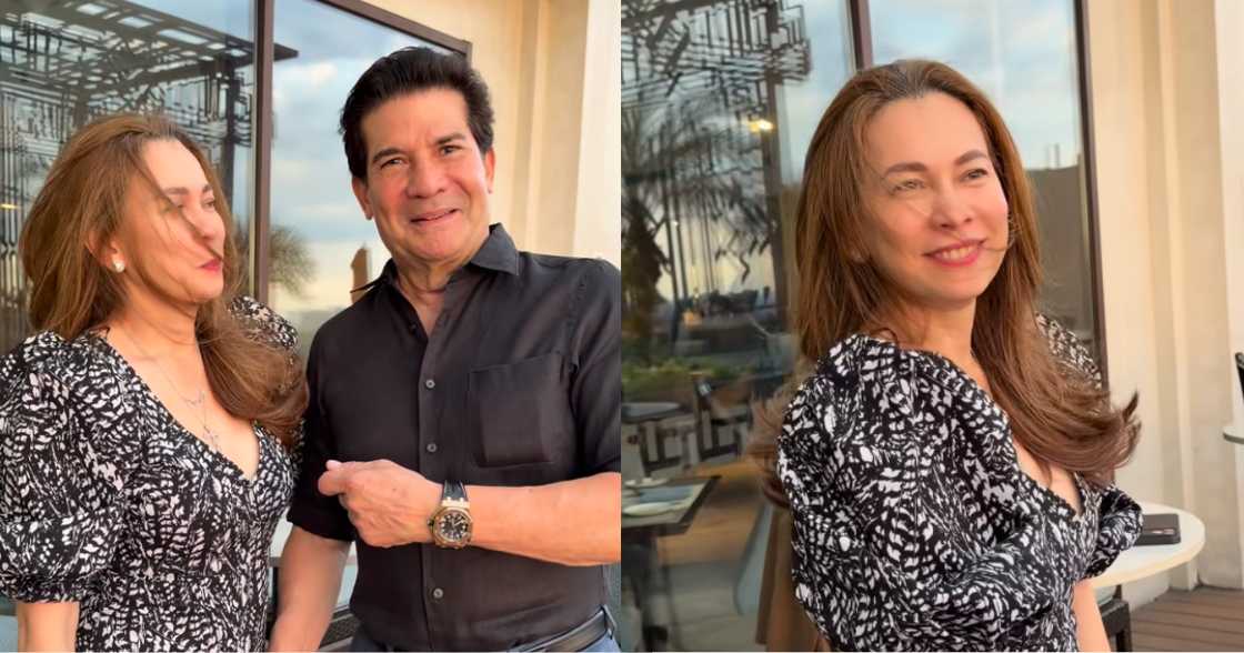 Edu Manzano with Ann Cuisia