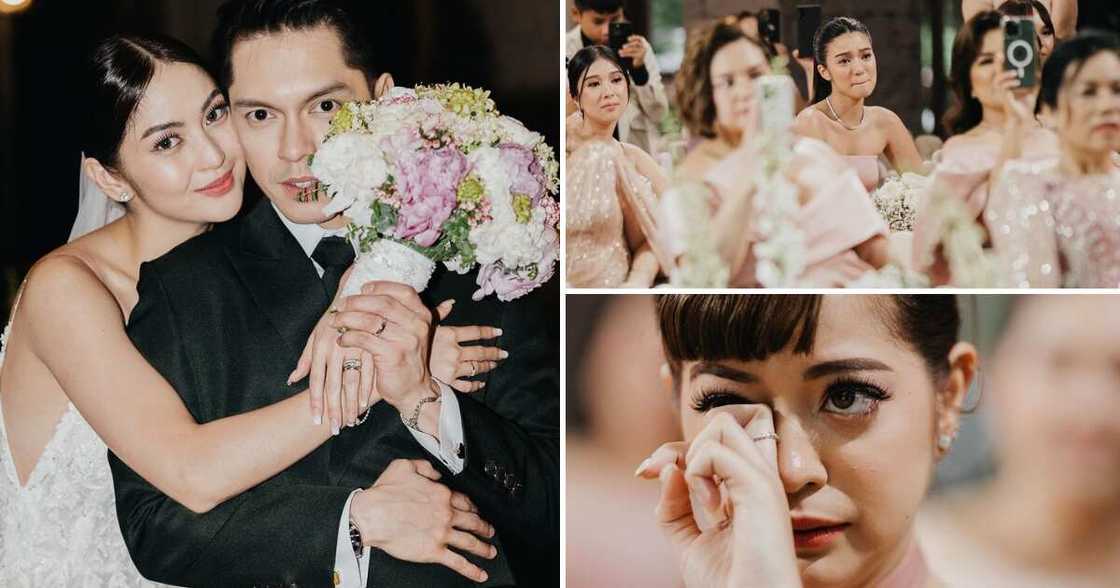 Charlie Dizon, binida ang emosyonal na "reaction shots" ng bridesmaids sa kasal nila ni Carlo Aquino (@myiookamoto)